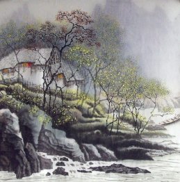 House - Chinese Painting