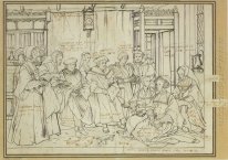 Study For The Family Portrait Of Thomas More