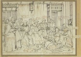 Study For The Family Portrait Of Thomas More