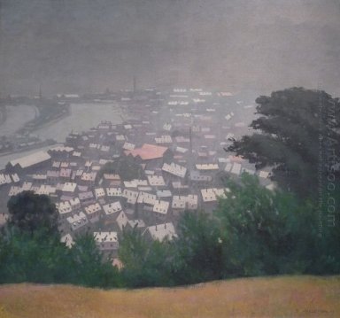 Honfleur Dalam Mist 1911