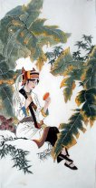 Beautiful lady - Chinese Painting