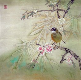 Peach Blossom&Birds - Chinese Painting