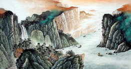 Mountain and water - Chinese Painting