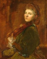 The Portrait Of Violinist Wilma Neruda A K A Lady Hall