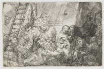 The Circumcision In The Stable 1654