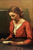 Girl Reading 1850