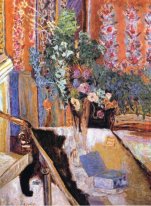 Interior With Flowers 1919