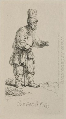 Ein Jude mit der hohen Cap 1639