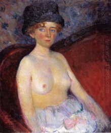 Nude with Hat