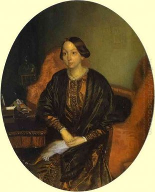 Porträtt av Amalia Legrand