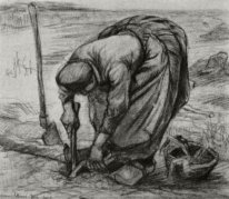 Peasant Woman Planting Beets 2 1885