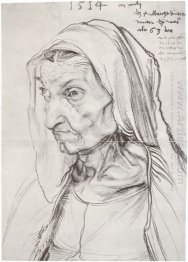 portrait of the artist s mother 1514