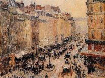 Rue Saint Lazare Bawah Salju 1897