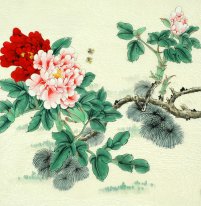 Peony - la pintura china