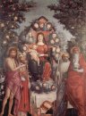 Madonna met heiligen St. John theBaptist, St. Gregorius I de Gro