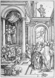 the presentation of the virgin in the temple 1505