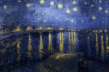 La nuit etoilee 1888 2 Peinture a l huile