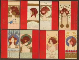 Girls Faces With Red Border Girls Faces With Red Border