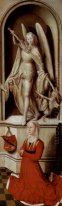 The Last Judgment Triptych Right Wing Praying Donor Catherine Ta