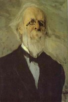 Porträt von Dmitry Stasov 1908