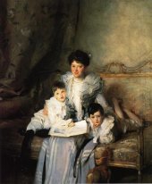 Миссис Ноулз и ее дети 1902