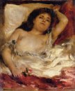 Reclining Semi Nude Nude Mezza maschio Lunghezza 1900