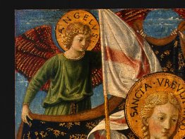 Saint Ursula With Angels And Donor Detail 4