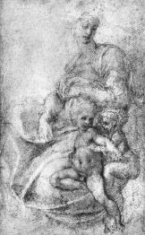 Madonna Child And St John The Baptist