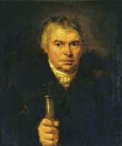 Portrait Of The Artist S Father Adam Karlovich Schwalbe 1804