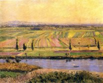 La piana di Gennevilliers dalle colline di Argenteuil 1888