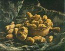 Still Life With An Earthern bol et pommes de terre 1885