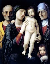 Virgin And Child Dengan St Yohanes Pembaptis, St. Zachary Dan St