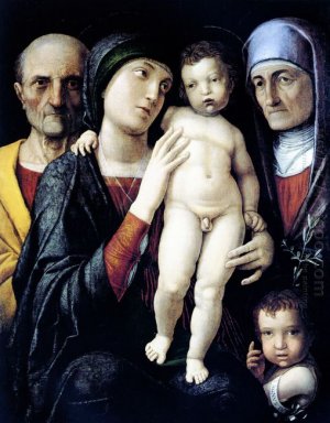 Vierge et l\'Enfant avec saint Jean-Baptiste, Saint-Zacharie et S