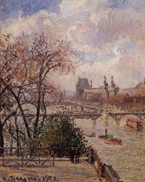 the louvre gray weather afternoon 1902