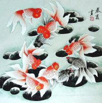 Fish - Chinese Painting