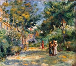 Figures In A Garden