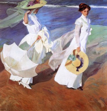 Paseo por el mar 1909