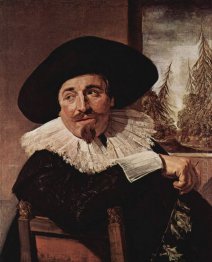 Portrait of Isaak Abrahamsz Massa