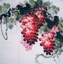 Uvas - Pintura china