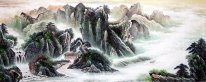 Waterfall - Chinese Painting