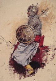 Man in Armor (preparatory sketch for Entering the Mosque)