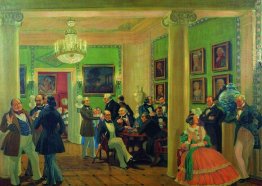 In The Living Room In Moscow In 1840 S 1912