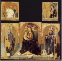 polyptych med st gregory 1473