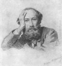 Portrait Der russische Opernsänger Bariton Gennady Kondratieff