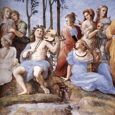 Los Parnassus De La Stanza Delle Segnatura Detalle 1511 2