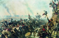 The End Of Borodino Battle 1900