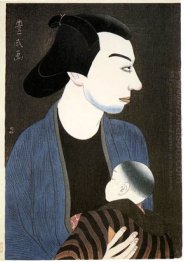 Ichikawa Uzaemon XV as the Gardener Kichigoro