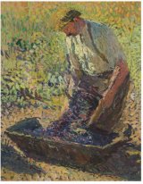 Farmer Kneeling