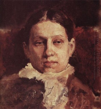 Portret van Vera Repina 1881