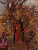 Buddha, der unter den Blumen 1905